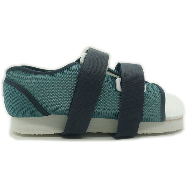 Zapato posoperatorio azul, zapato quirúrgico para caminar o bota para caminar para fascitis plantar, dolor de pie, pie o dedos rotos