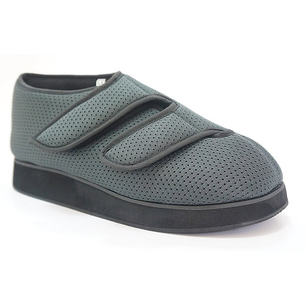 Zapatillas de recuperación para diabéticos de ancho Extra ancho para hombre, cierres ajustables, pies hinchados, artritis, Edema, calzado ortopédico